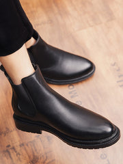 Men Minimalist Chelsea Boots