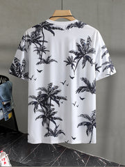 Manfinity RSRT Men Tropical Print Tee