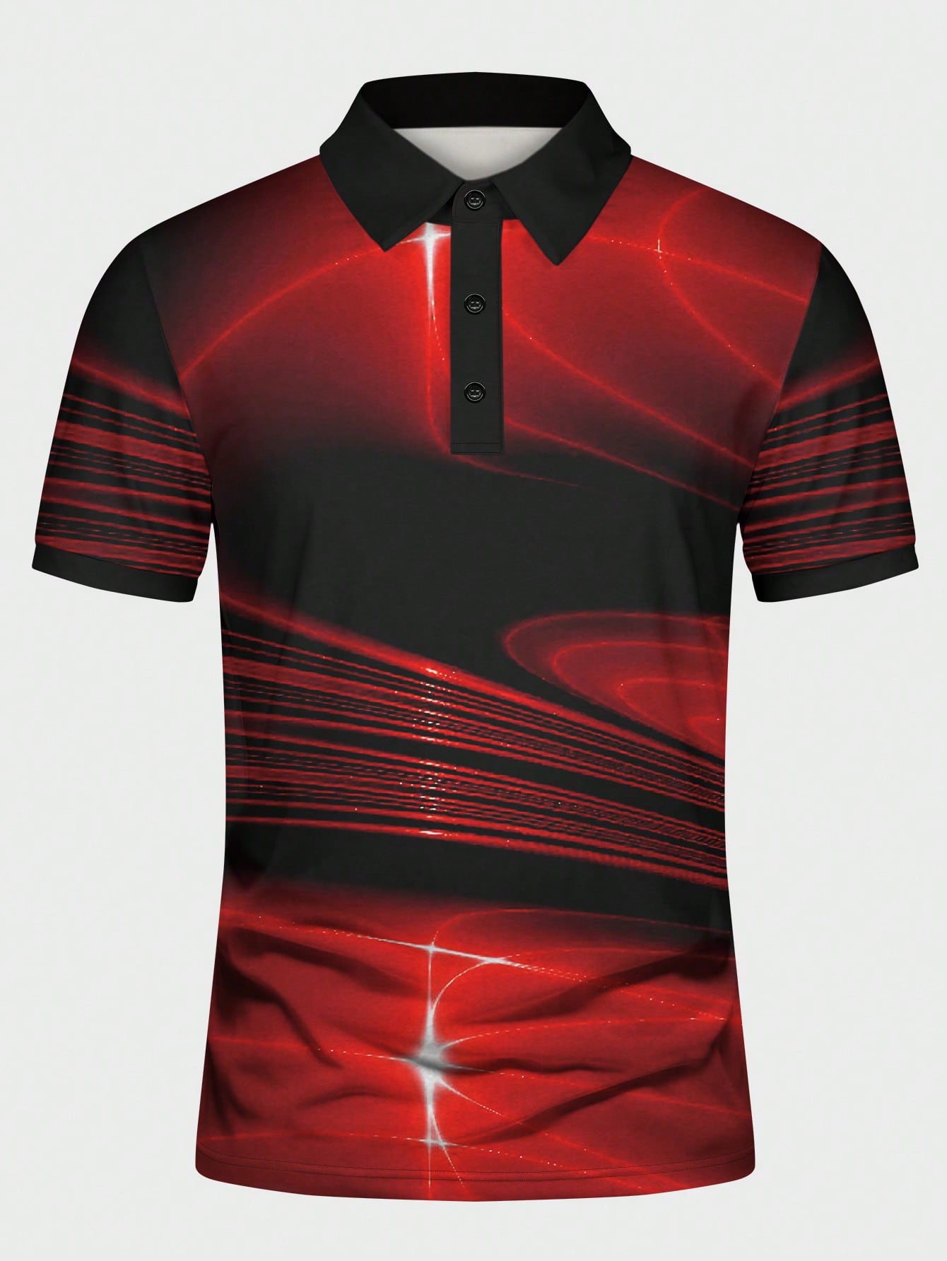 Manfinity LEGND Men Graphic Print Polo Shirt