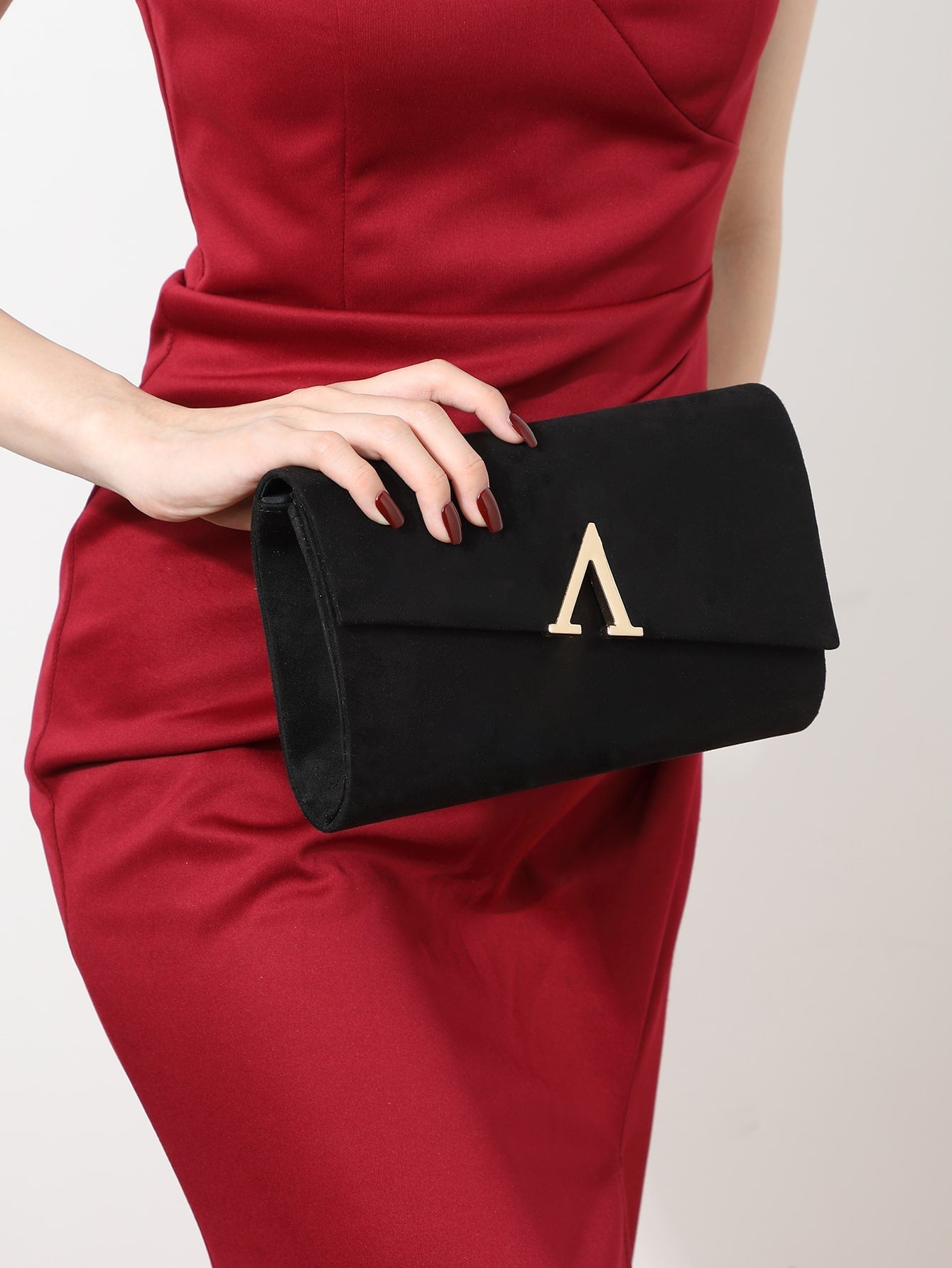 Luxury Dinner Bag, Evening Bag Glamorous, Elegant, Exquisite, Quiet Luxury Velvet Flap Square Handbag With V-shaped Decoration For Lady, Woman, For Party Girl, Bride Perfect for Party, Wedding, Prom, Dinner/Banquet, Dinner/Banquet, Best Gift For Women Mom