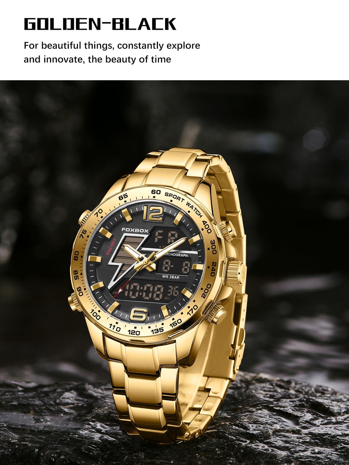 Men  Watch Top Luxury Brand Big Dial Sport Watches Mens Chronograph Quartz Wristwatch Date Male Clock