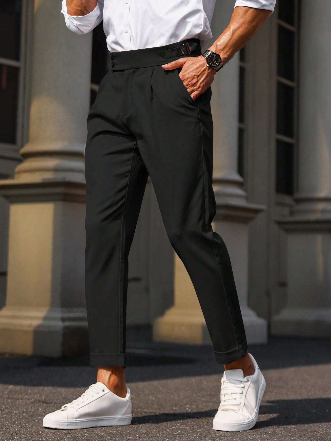 Manfinity Mode Men's Suit Pants