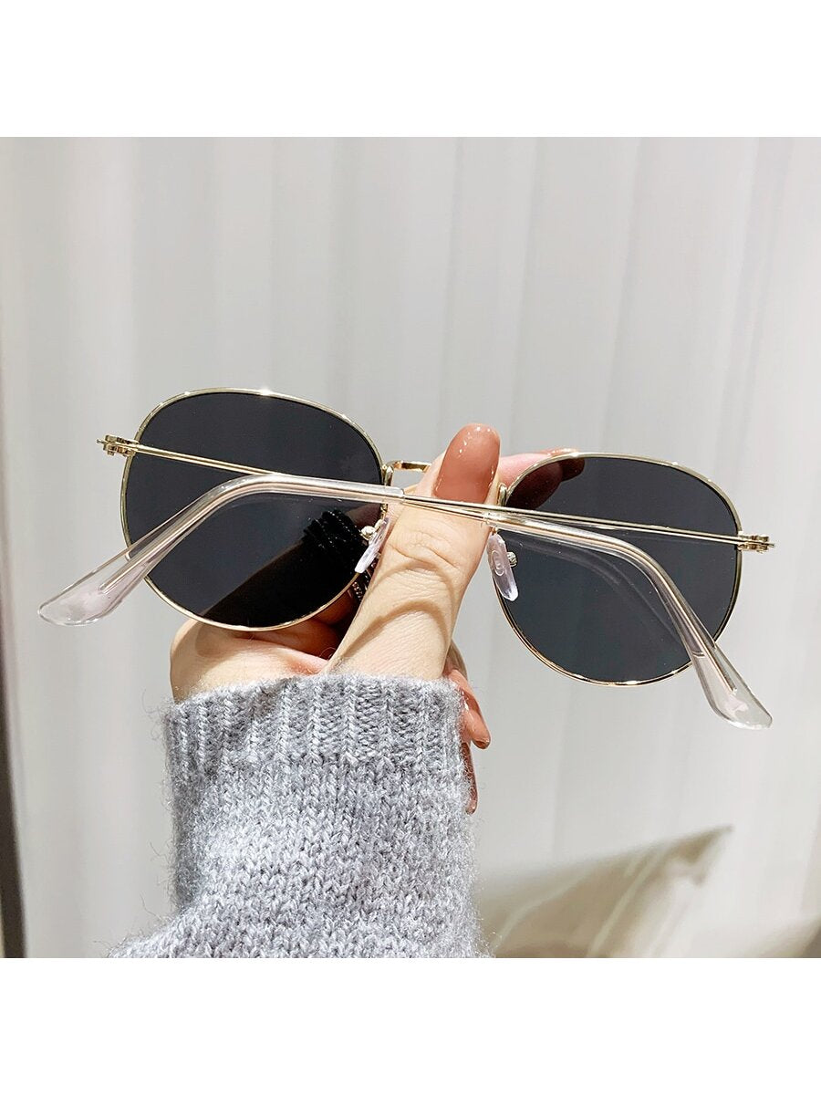 New Fashion Street Style Sunglasses Metal Frame Sun Glasses