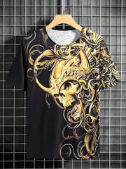 Manfinity LEGND Men Skull Print Tee