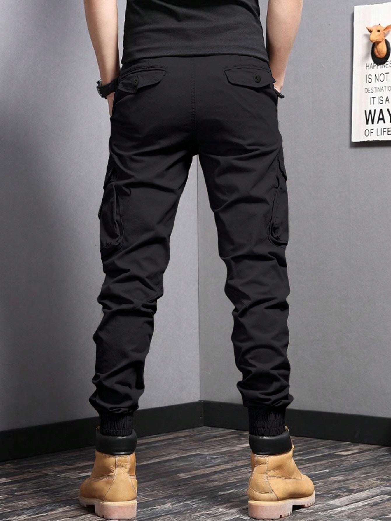 Manfinity EMRG Men's Workwear Tapered Pants