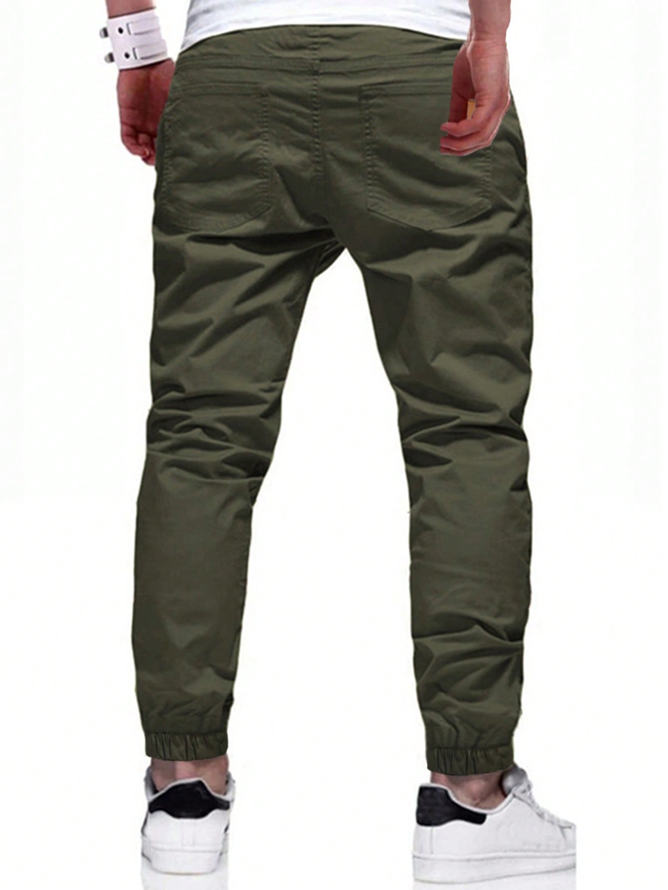 Manfinity Homme Men 2pcs Slant Pocket Pants