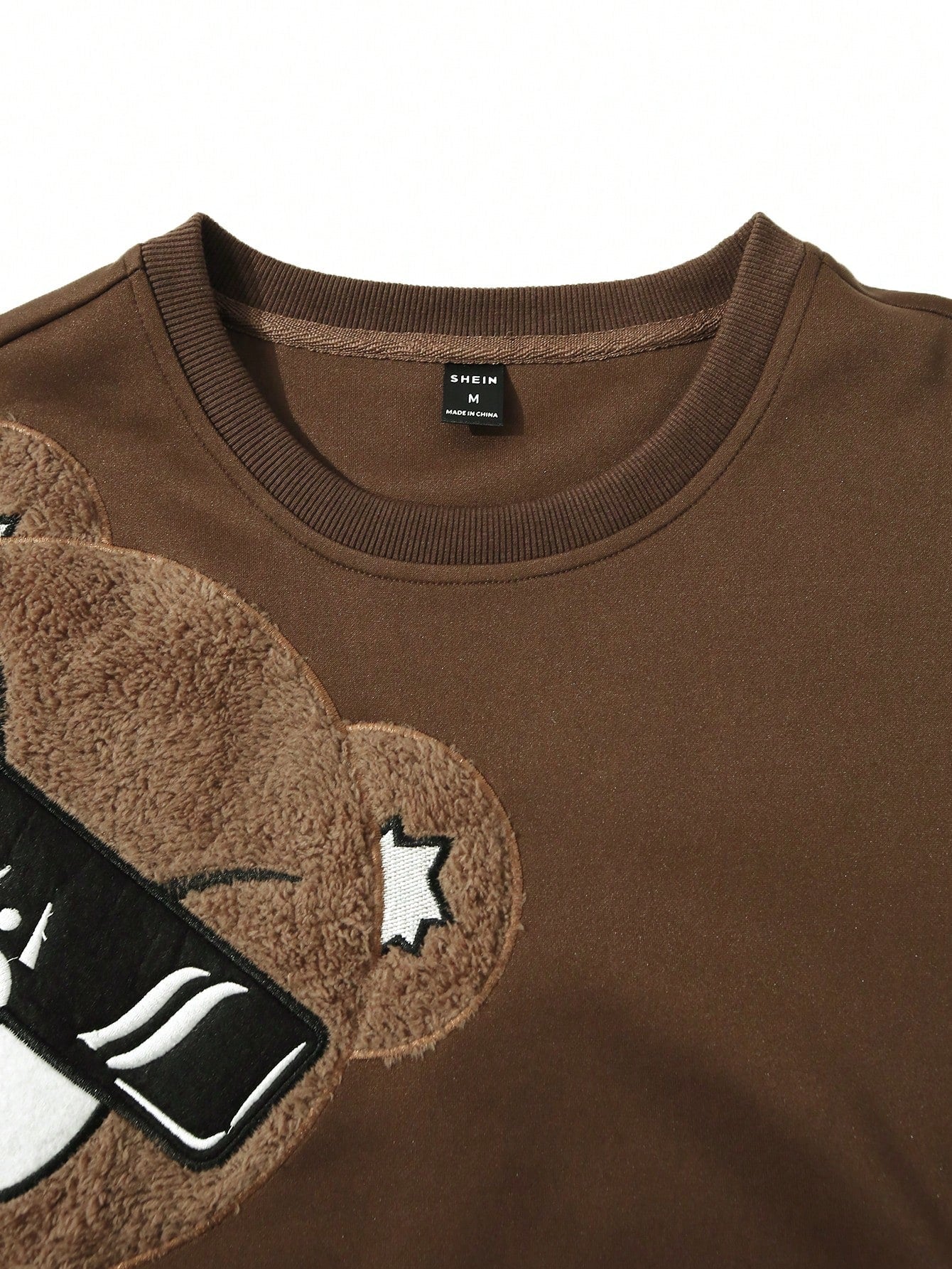 Manfinity Men Bear Pattern Pullover