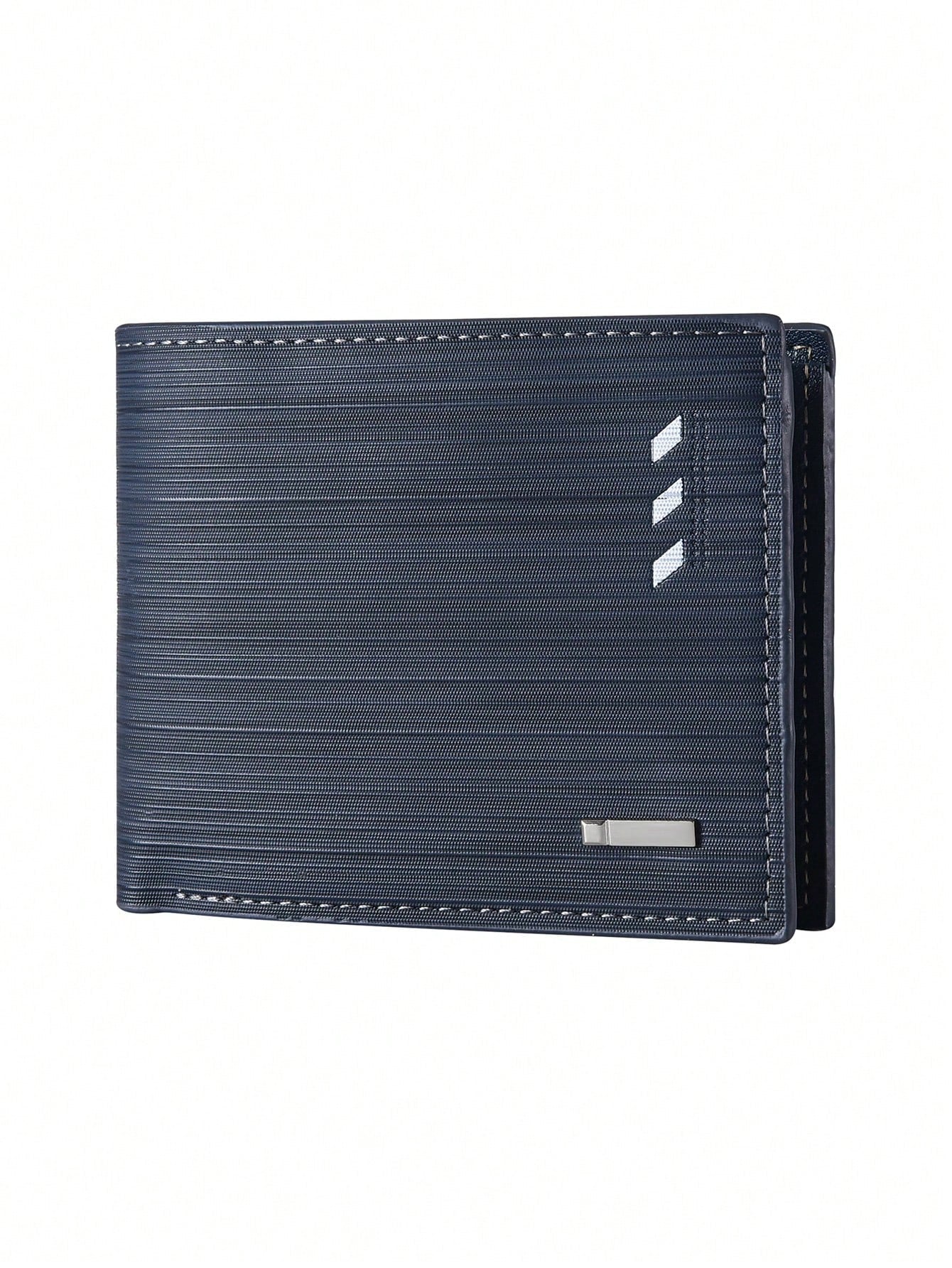 Men's Short Wallet With Multiple Card Slots, Fashionable And High-end, Coin Pocket With Zipper, Card And Id Holder