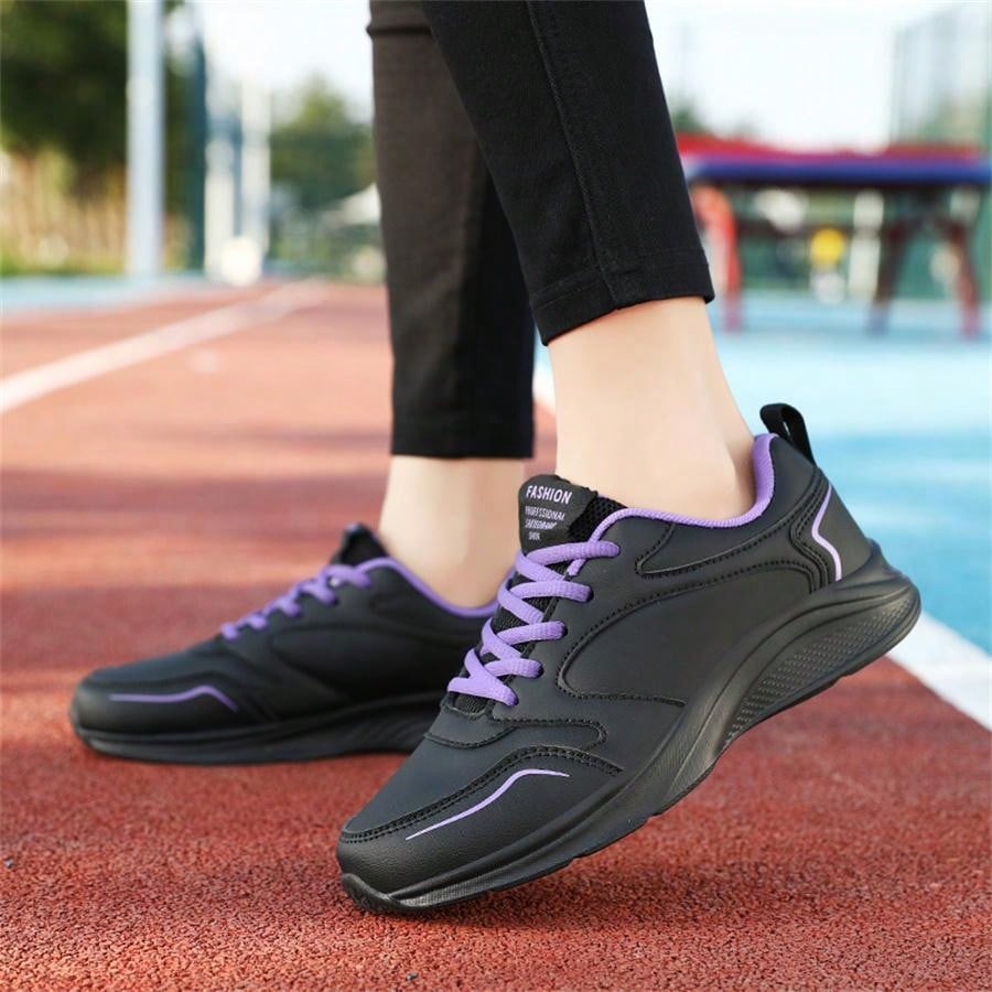 Autumn And Winter New Korean-style Women's Sports Shoes, Casual, Versatile, Waterproof, Soft-bottomed, Lightweight Sneakers For Students