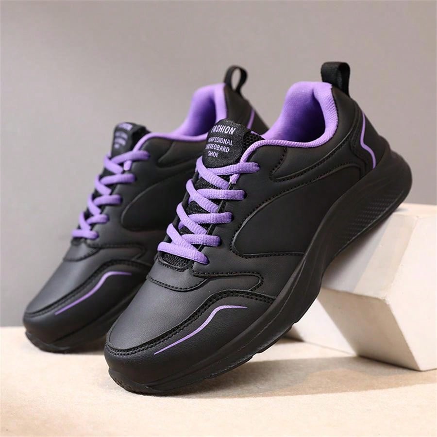 Autumn And Winter New Korean-style Women's Sports Shoes, Casual, Versatile, Waterproof, Soft-bottomed, Lightweight Sneakers For Students