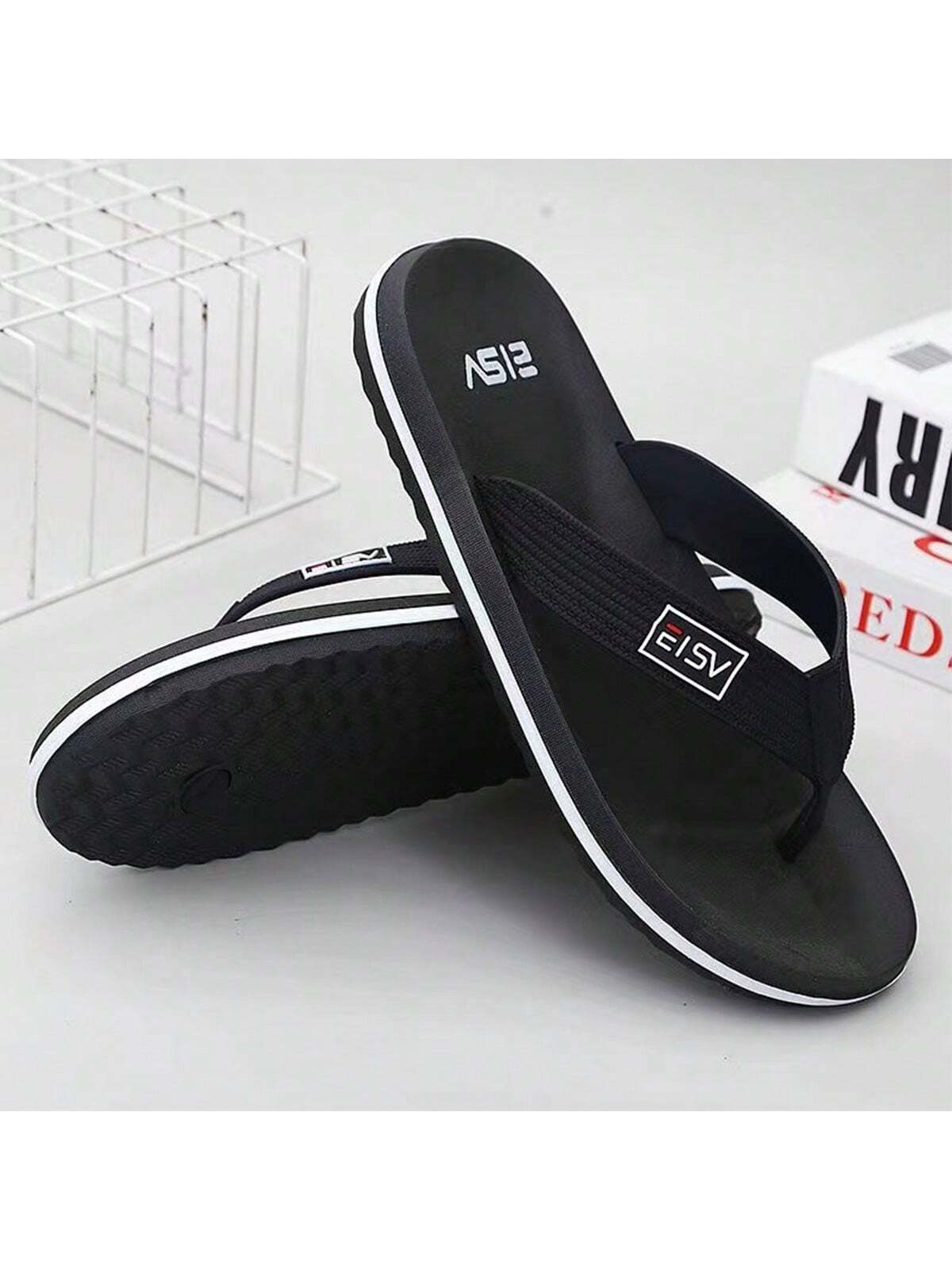 2023 New Arrivals Men'S Slippers, Trendy & Durable Anti-Slip Outdoor Beach Flip-Flops With Open Toe