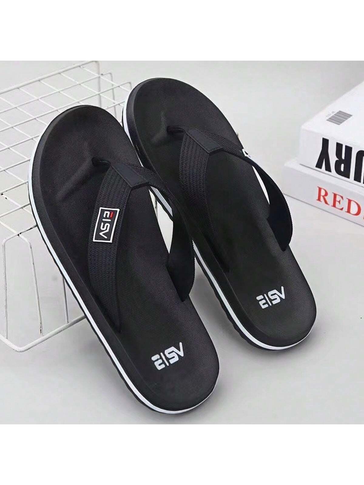 2023 New Arrivals Men'S Slippers, Trendy & Durable Anti-Slip Outdoor Beach Flip-Flops With Open Toe