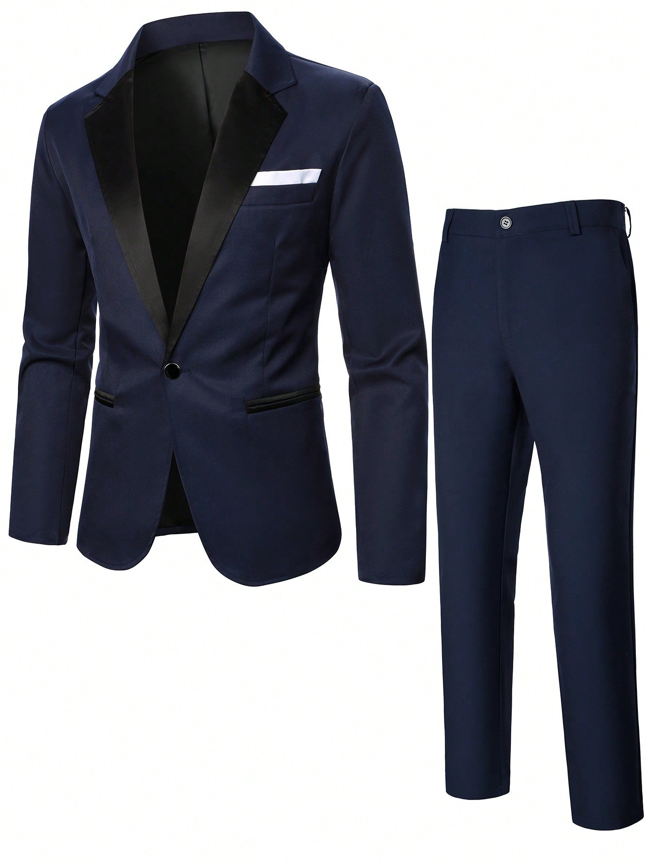 Men's Solid Suit