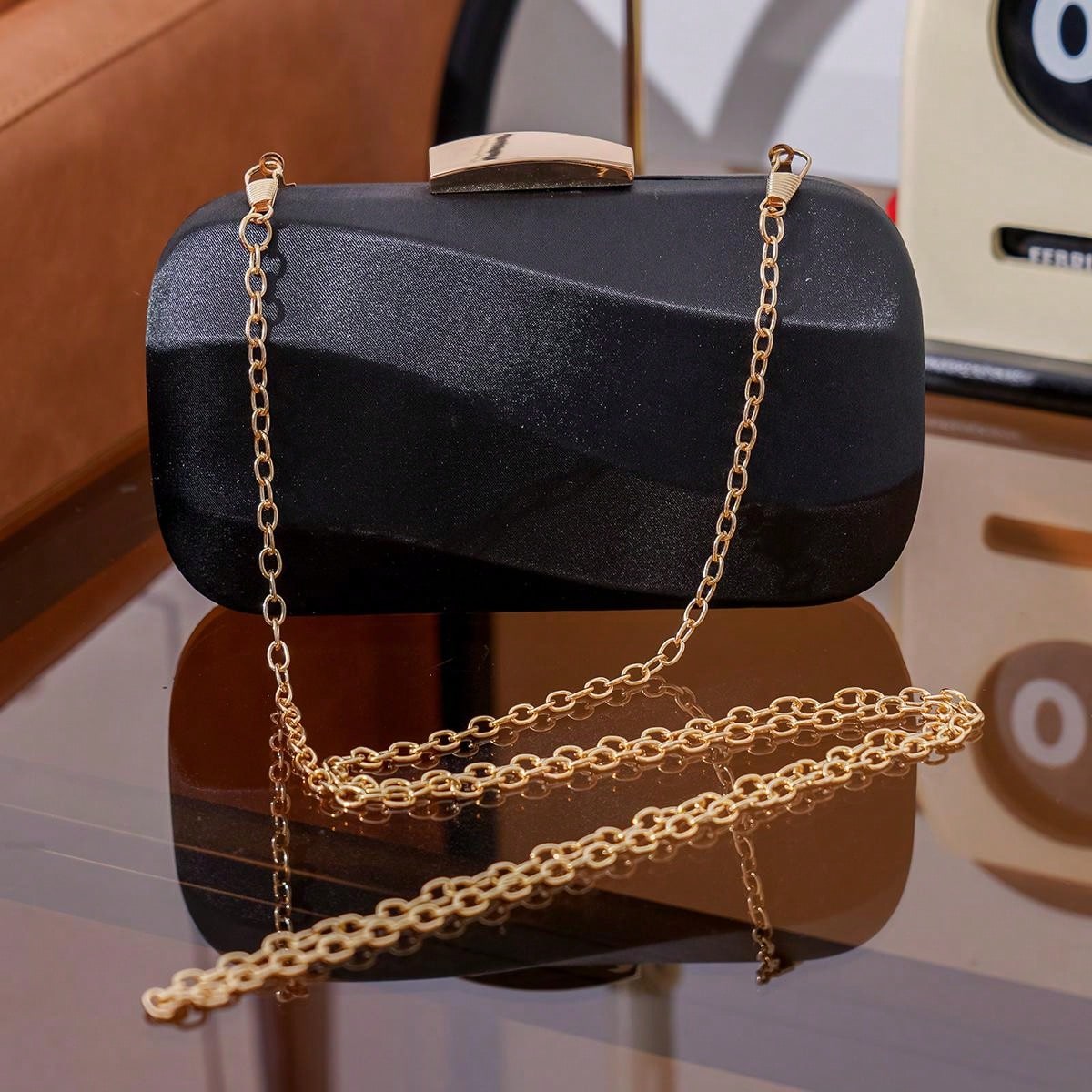 New Chic Silk Clutch Bag For Qipao Dress, Versatile Evening Purse For Fashionable Women