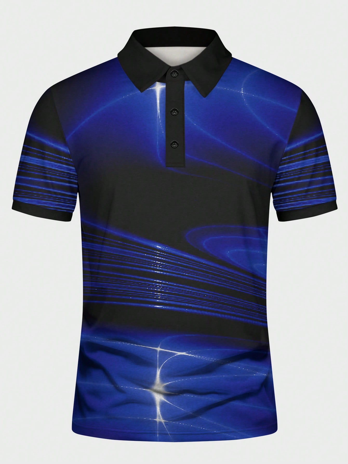 Manfinity LEGND Men Graphic Print Polo Shirt