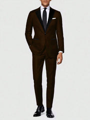 Men's Solid Suit