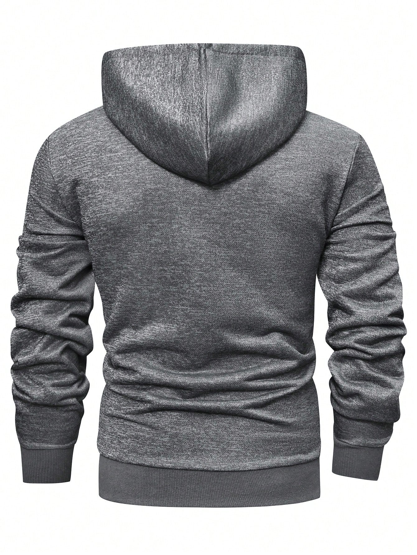 Manfinity Men'S Half Zip Hooded Casual Sweatshirt