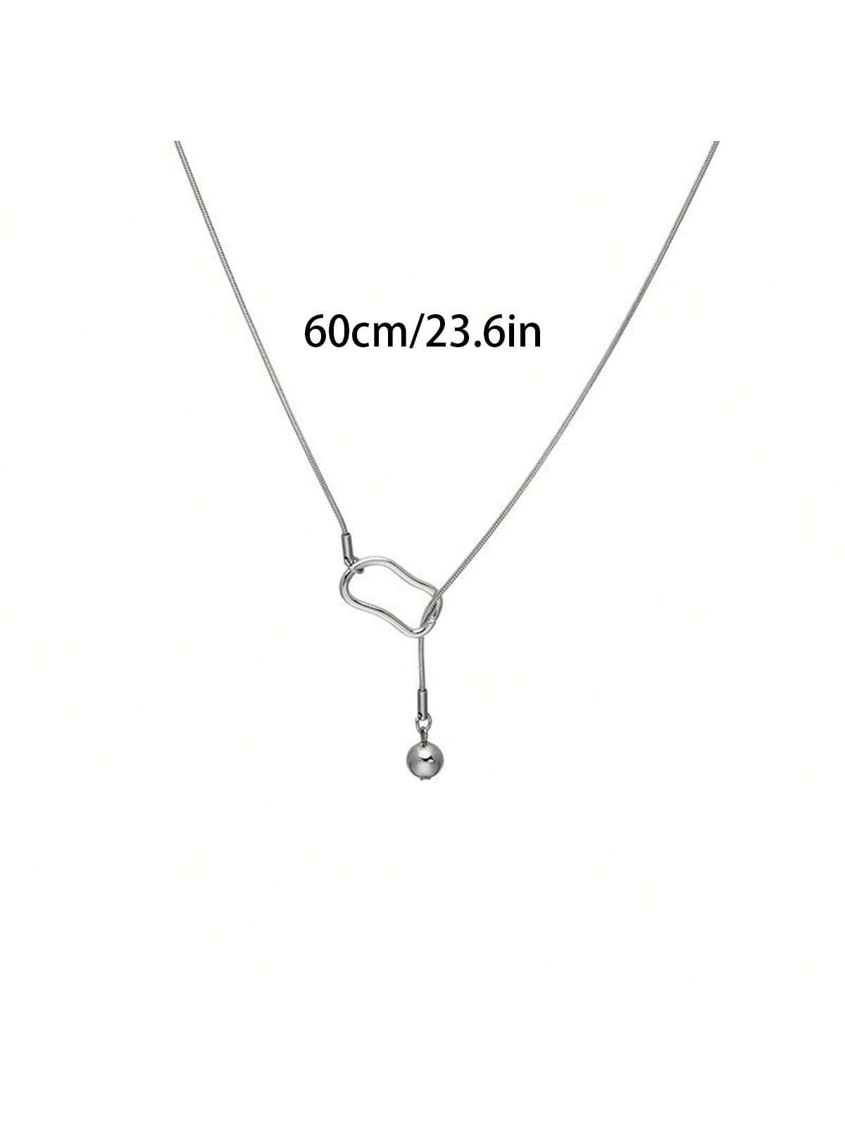 1 Knotted Sailor Knot Tassel Adjustable Necklace For Women With Cool Style And Long Sweater Chain For Daily Wear By Women