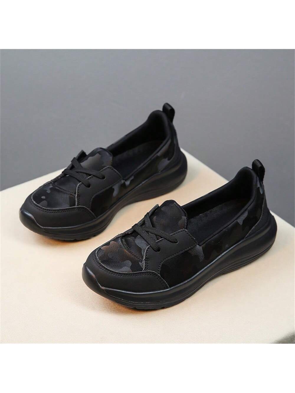 New Arrival Women'S Slip-On Shoes, Breathable Leather Flat Loafers, Suitable For All Seasons, Perfect For Traveling Or Long-Time Standing, Fashionable And Versatile For Walking