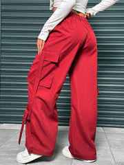 Women'S Cargo Pocketed Pants