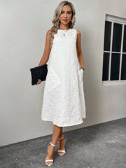 LUNE Casual Jacquard Lady Dress