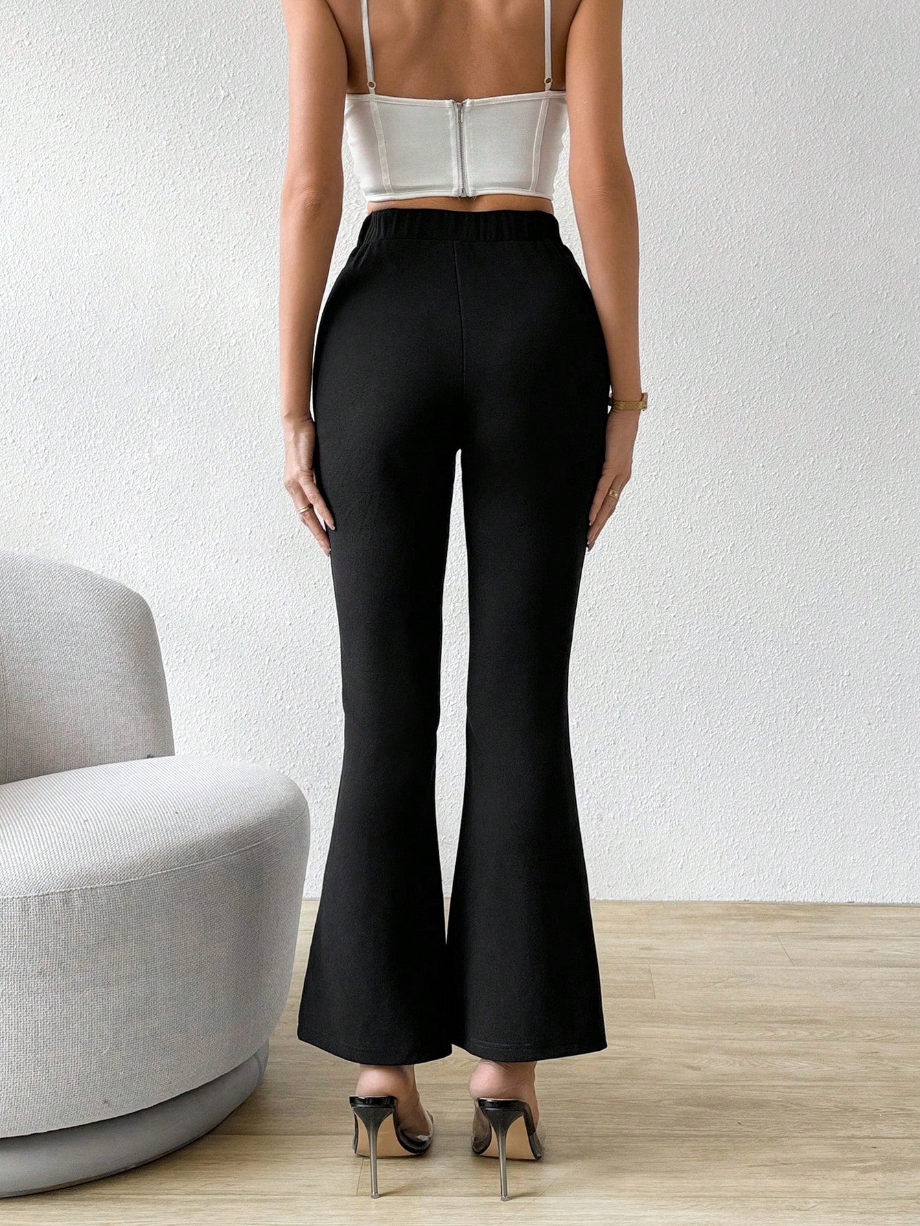 Privé Women'S Double Breasted Flared Pants