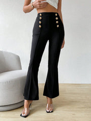 Privé Women'S Double Breasted Flared Pants