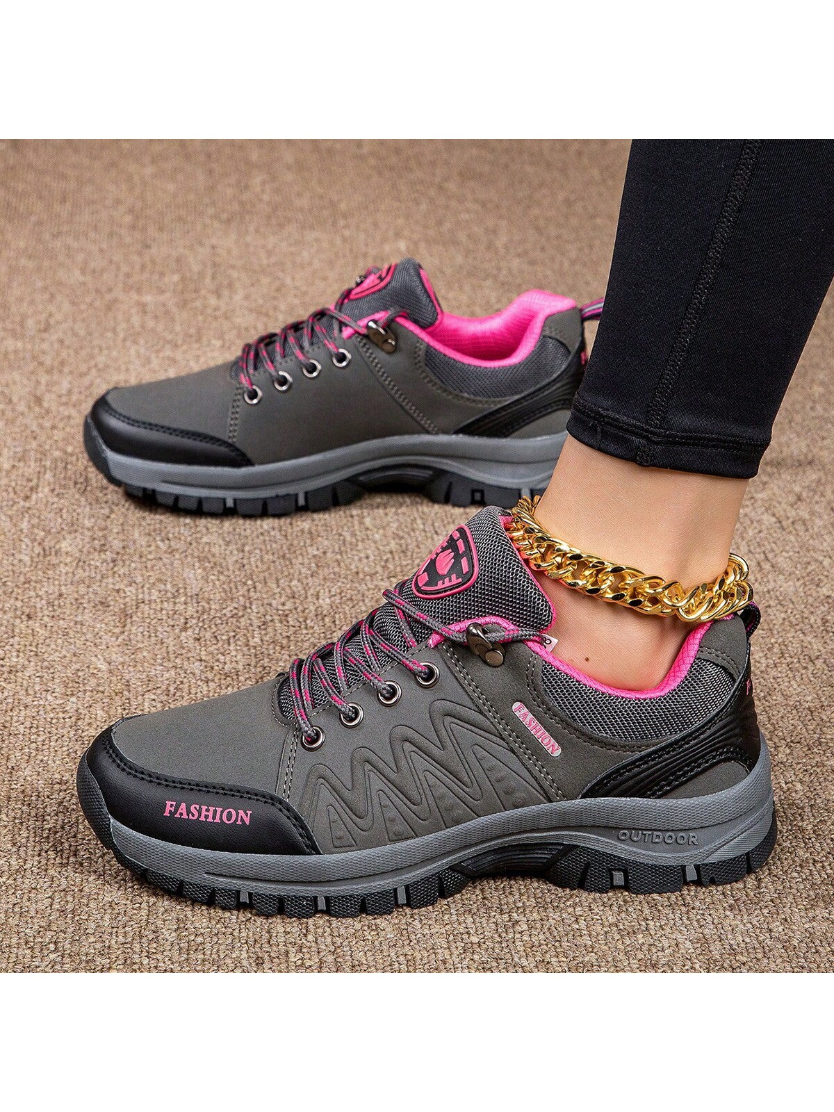 New Arrival Stylish And Casual Women's Outdoor Sports Shoes Featuring Waterproof, Non-Slip, Comfortable, Lightweight, Durable, Breathable And Foot Pain Relief, Perfect For Walking, Hiking And Exercise