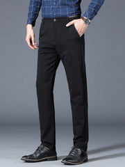 Men's Business Straight Leg Dress Pants