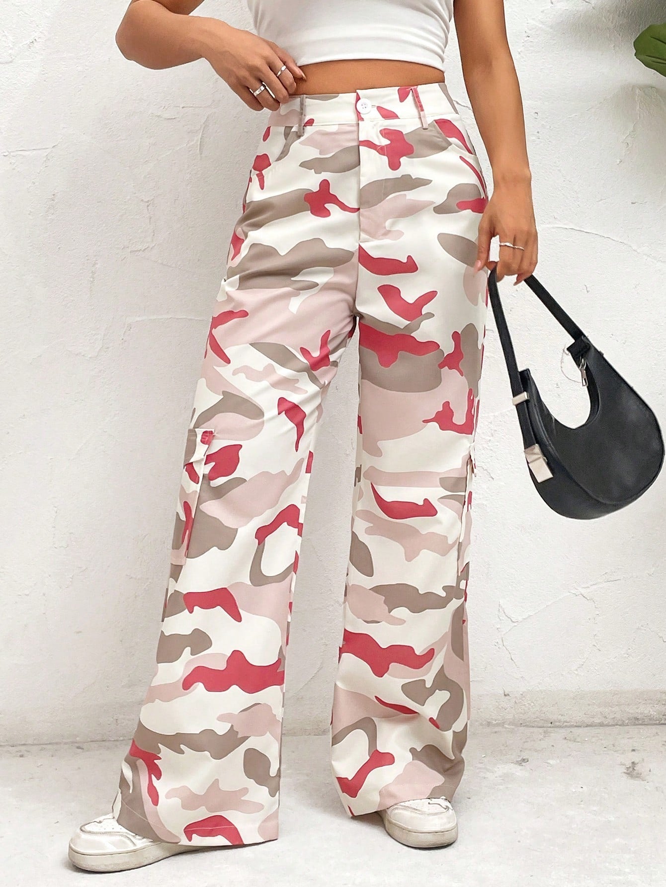 Coolane Camouflage Printed Utility Trousers