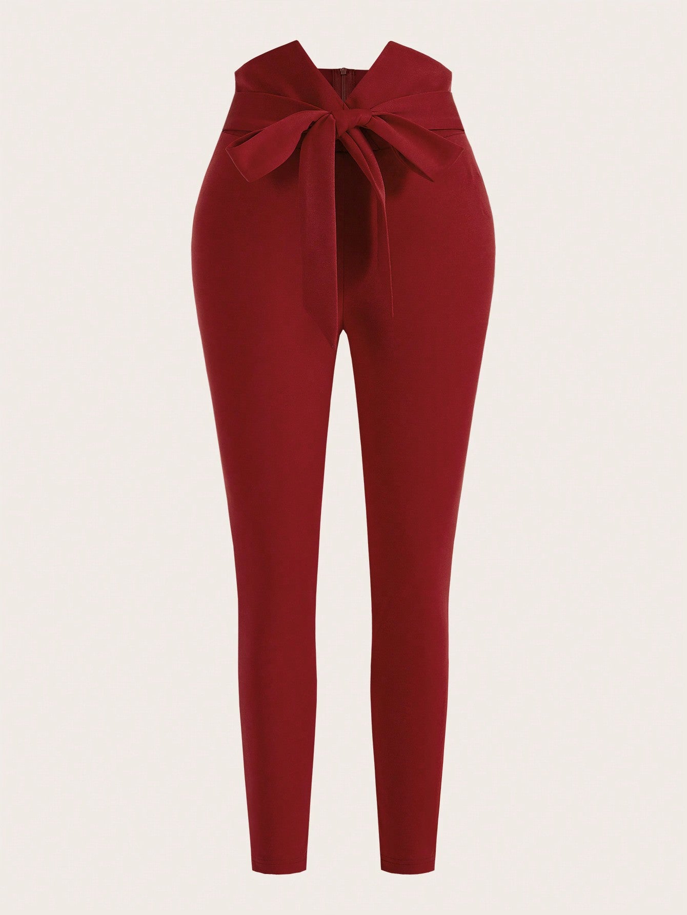 Lady Women's Asymmetric High Waist Tight Pants