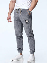 Men's Elastic Waist Casual Pants